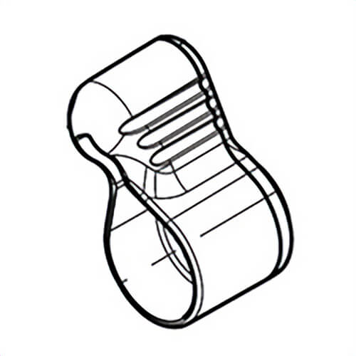 Milwaukee® 31-52-0120 Replacement Plunge Lock Lever, for use with 5616-20/5616-29 Body Grip Router with Electronics, 2.25 max hp