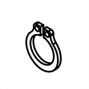 Milwaukee® 34-80-1200 Replacement Retaining Ring, for use with 2446 12V Grease Gun