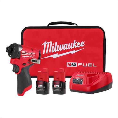 Milwaukee® 3453-22 M12 Brushless Compact Impact Driver, 1/4 in Drive Hex Drive, 0 to 4,000 IPM, 12V
