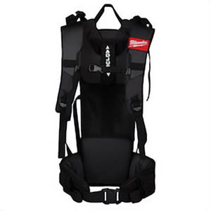 Milwaukee® 3700 MX Fuel™ Backpack Harness, For Use with MX Fuel™ MXF371-2XC Backpack Concrete Vibrator, Polyester, Black/Red