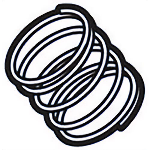 Milwaukee® 40-50-0883 Replacement Spring, for use with 0756 28V Rotary Hammer