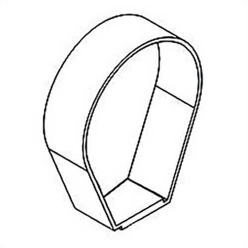 Milwaukee® 40-50-5379 Replacement Side Handle Clamp Band, for use with 5375 Hammer Drill