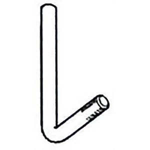 Milwaukee® 42-09-0025 Replacement Arbor Arm, for 49-57-0010, 49-57-0020/0025/0030 Arbor Assemblies for Steel Hawg Bits