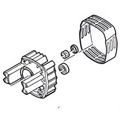 Milwaukee® 42-24-5385 Replacement Bearing Bracket Assembly