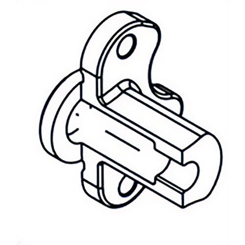 Milwaukee® 42-36-5380 Replacement Support FC, for use with 5375 Hammer Drill
