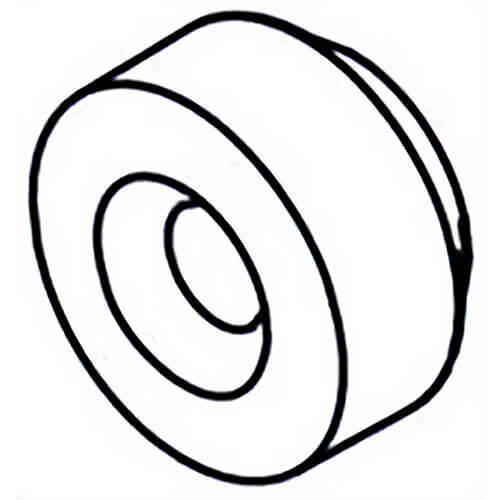 Milwaukee® 42-38-0235 Replacement Rubber Bumper, for use with 6430 Circular Saw