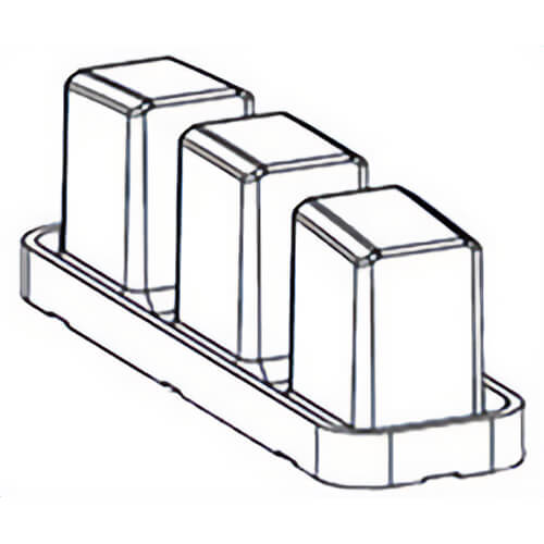 Milwaukee® 42-42-0055 Replacement Key Pad, for use with 2235 Clamp Meter, 400 amp