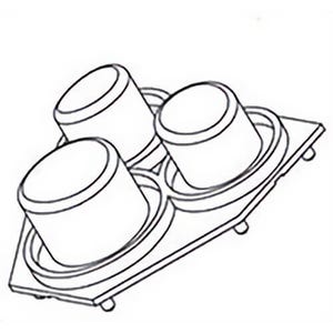 Milwaukee® 42-42-0305 Replacement Rubber Button, for use with 2310 12V Digital Inspection Camera