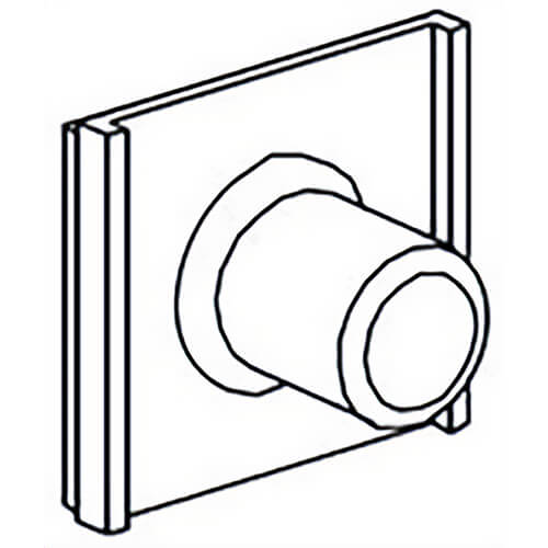 Milwaukee® 42-42-0925 Replacement Flashlight Button, for use with 2205 Open End Circuit Tester