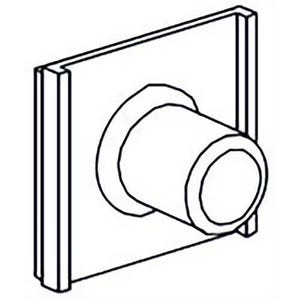 Milwaukee® 42-42-0925 Replacement Flashlight Button, for use with 2205 Open End Circuit Tester