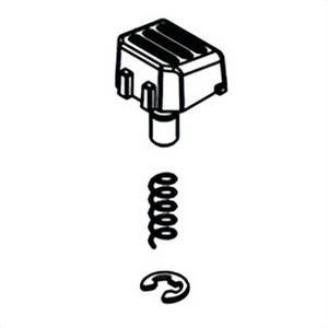 Milwaukee® 42-42-1300 Replacement Clip And Button Assembly, for use with 5261-DE Vacuum Assisted Hammervac™ Dust Extractor