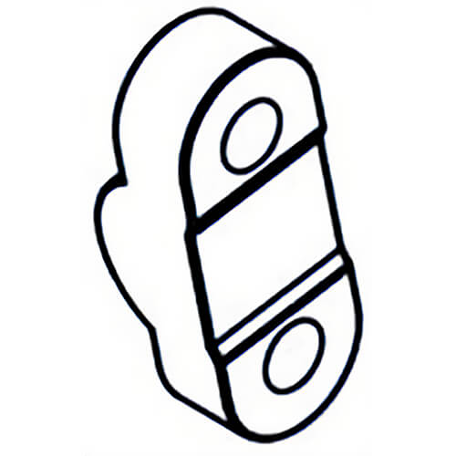 Milwaukee® 42-68-0608 Replacement Cord Clamp, for use with 6577 Worm Drive Saw