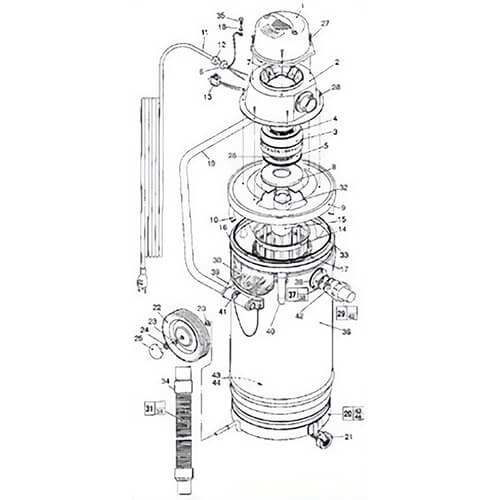 Milwaukee® 42-68-0620 Replacement Filter Ring