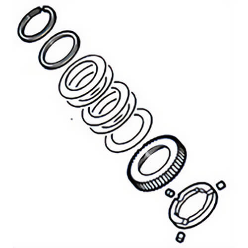 Milwaukee® 42-70-5385 Replacement Gear and Clutch Assembly, for use with Milwaukee® 5385-20