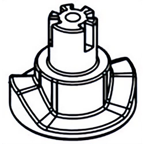 Milwaukee® 42-90-0022 Replacement Plastic Shifting Coupler, Black, for use with 2715 M18 Fuel™ Rotary Hammer