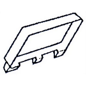 Milwaukee® 42-92-1210 Replacement Switch Cover, for use with 8936 7.5 gal Wet or Dry Vacuum Cleaner