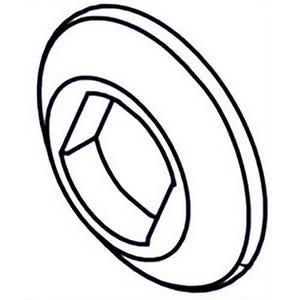 Milwaukee® 43-34-0096 Replacement Outer Wheel Flange, for use with 6430 Circular Saw