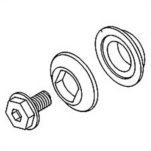 Milwaukee® 43-34-0500 Replacement Flange Assembly, for use with 2780 M18 Fuel™ Angle Grinder with Paddle Switch and Lock-Off