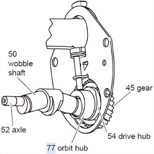 Milwaukee® 43-78-0666 Replacement Orbit Cam