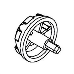 Milwaukee® 43-98-0570 Replacement Speed Dial, for use with 1004-1 M12™ Cordless Caulk and Adhesive Gun