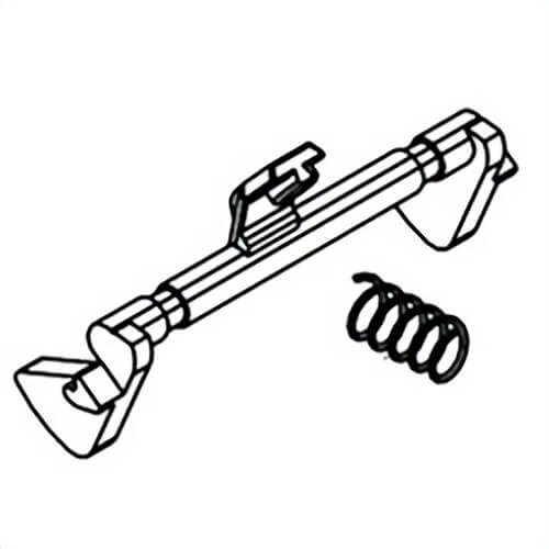 Milwaukee® 44-10-0925 Replacement Filter Fibger and Spring Assembly, for use with 2306 M12™ Hammervac™ Dust Extractor