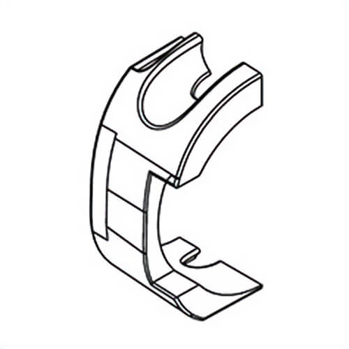 Milwaukee® 44-52-1015 Replacement Right Rubber Pad, for use with 2426 12V Multi-Tool