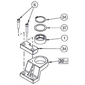 Milwaukee® 44-66-6220 Replacement Machined Spacer