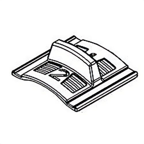 Milwaukee® 45-24-0033 Replacement Speed Selector Button, for use with 2646 M18™ Cordless Grease Gun