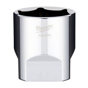 Milwaukee® 45-34-2036 Standard Socket, 1/2 in, 36 mm, 6 Points, Polished Chrome