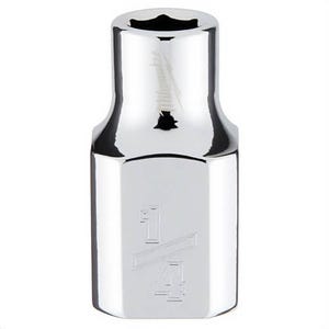 Milwaukee® 45-34-9060 Standard Socket, 3/8 in, 1/4 in, 6 Points, Polished Chrome