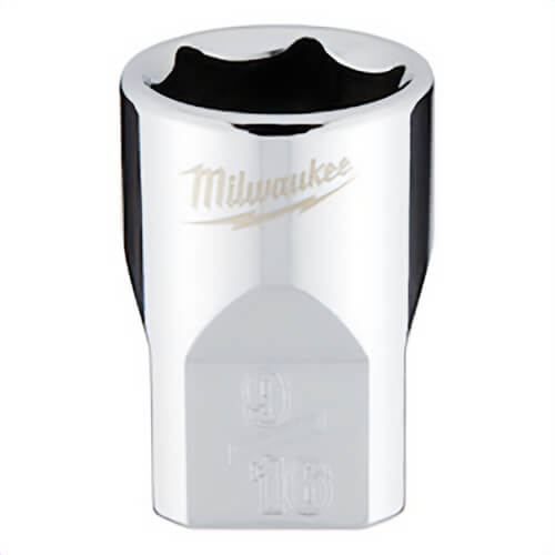 Milwaukee® 45-34-9065 Socket, 3/8 in, 9/16 in Standard Socket, 6 Points