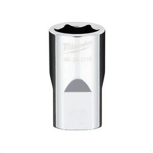 Milwaukee® 45-34-9116 Standard Socket with Four Flat™ Sides, 1/2 in, 15 mm, 6 Points