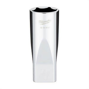 Milwaukee® 45-34-9133 Deep Socket with Four Flat™ Sides, 1/2 in, 15/16 in, 6 Points