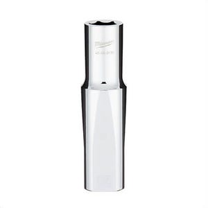 Milwaukee® 45-34-9136 Deep Socket with Four Flat™ Sides, 1/2 in, 12 mm, 6 Points