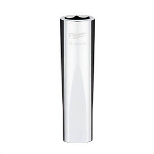 Milwaukee® 45-34-9139 Deep Socket with Four Flat™ Sides, 1/2 in, 15 mm, 6 Points