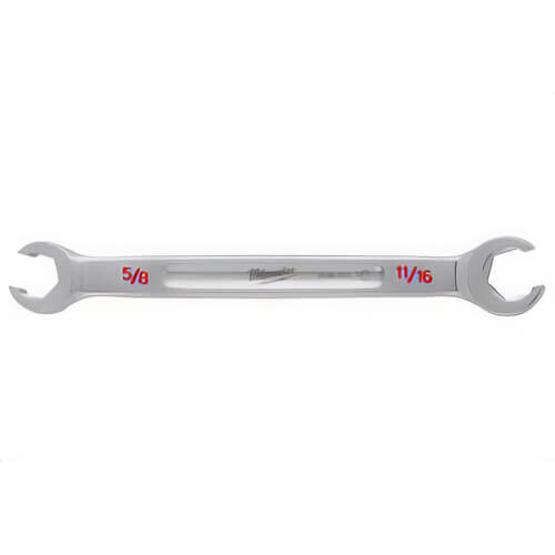 Milwaukee® 45-96-8303 Double End Flare Nut Wrench, 5/8 in x 11/16 in