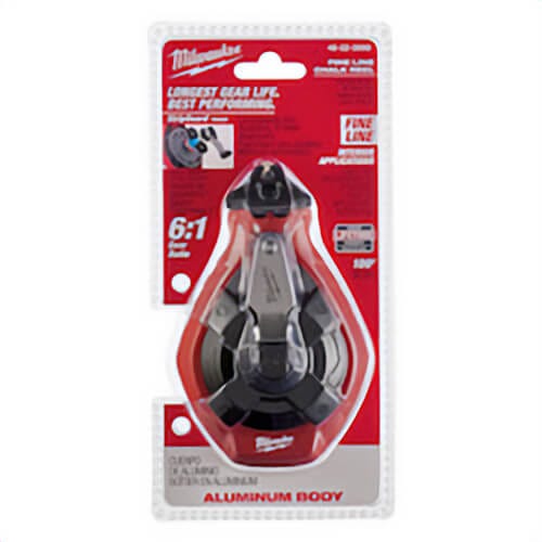 Milwaukee® 48-22-3990 StripGuard™ Precision Line Reel, 100 ft L, Flush Handle
