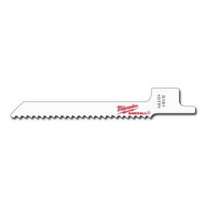 Milwaukee® 48-00-5161 Sawzall® Specialty Blade, 3-5/8 in, 10 TPI, 5 pk