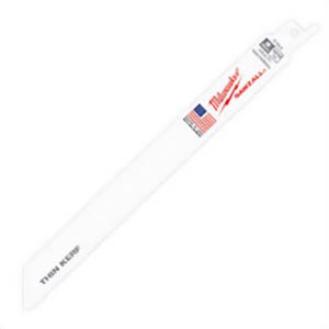 Milwaukee® Sawzall® Torch™ 48-00-5501 Reciprocating Saw Blade, 6 in L x 0.05 in W, 7 TPI, Carbide Body