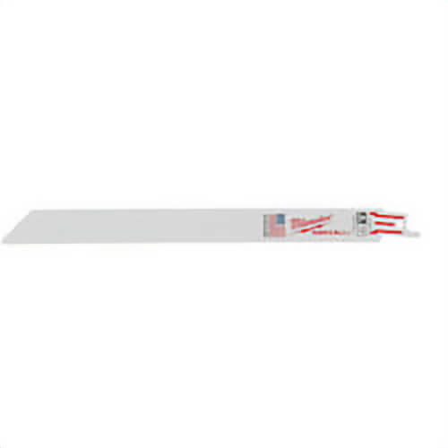 Milwaukee® 48-01-2167 Sawzall® Thin Kerf Profile Reciprocating Saw Blade, 9 in L x 1 in W, 14 TPI
