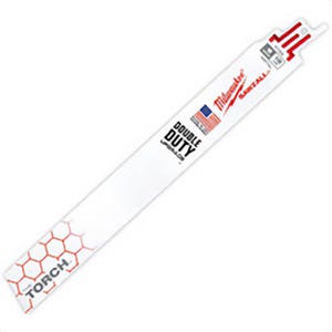 Milwaukee® 48-01-7788 The Torch™ Sawzall® Demo Profile Reciprocating Saw Blade, 9 in L x 1 in W, 18 TPI, Universal Tang