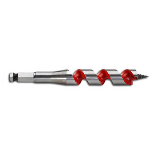 Milwaukee® 48-13-0753 Heavy Duty Solid Center Ship Auger Bit, 3/4 in dia, 6 in OAL, 3 in L Spiral Flute, 7/16 in Shank