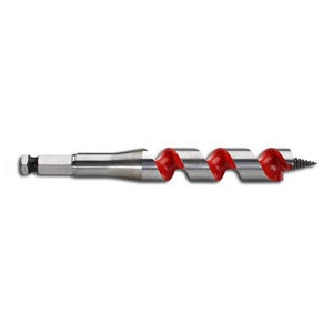 Milwaukee® 48-13-0753 Heavy Duty Solid Center Ship Auger Bit, 3/4 in dia, 6 in OAL, 3 in L Spiral Flute, 7/16 in Shank