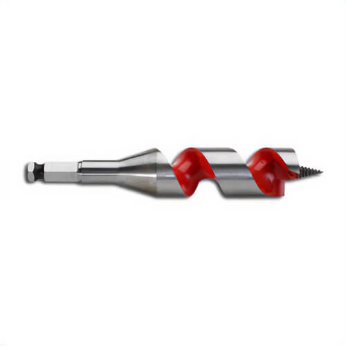 Milwaukee® 48-13-1063 Short Ship Auger Bit, 1-1/16 in dia, 6 in OAL, 3 in L Wide Flute, 7/16 in Shank
