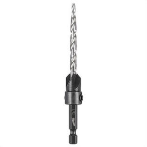 Milwaukee® 48-13-5004 Countersink Bits, 0.219 in dia Body, 0.25 in dia Shank, Black Oxide