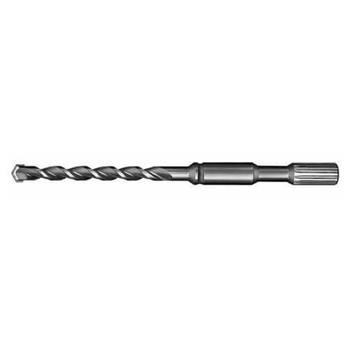 Milwaukee® 48-20-4078 2-Cutter Rotary Hammer Drill Bit, 3/4 in Drill Bit, 3/4 in Spline Shank, 16 in D Cutting, 22 in OAL