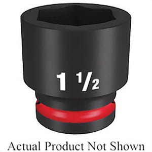 Milwaukee® Shockwave™ Impact Duty™ 49-66-6314 Socket, 3/4 in Hex Drive, 1-7/16 in Standard Socket, 6 Points