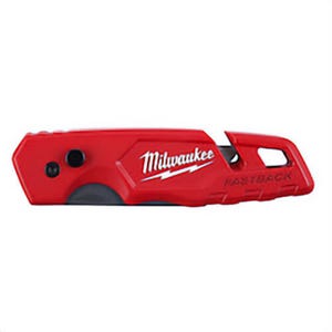 Milwaukee® Fastback™ 48-22-1501 Folding Utility Knife, Steel Blade, 1 Blades Included, 6.87 in OAL