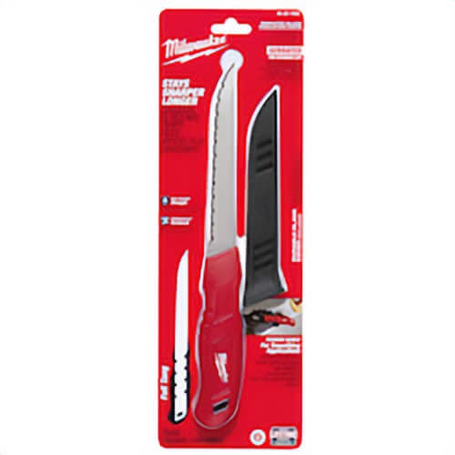 Milwaukee® 48-22-1922 Insulation Knife, Serrated Blade, Stainless Steel Blade, 12 in OAL