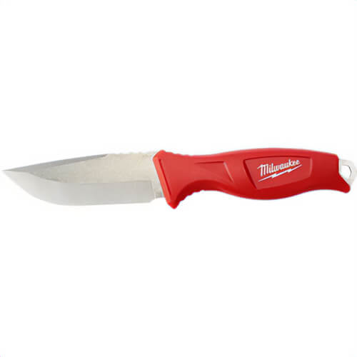 Milwaukee® 48-22-1926 Tradesman Fixed Blade Knife, Ergonomic Handle